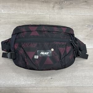 Palace FW17 Bun Bag Purple Black Waist Pack SF